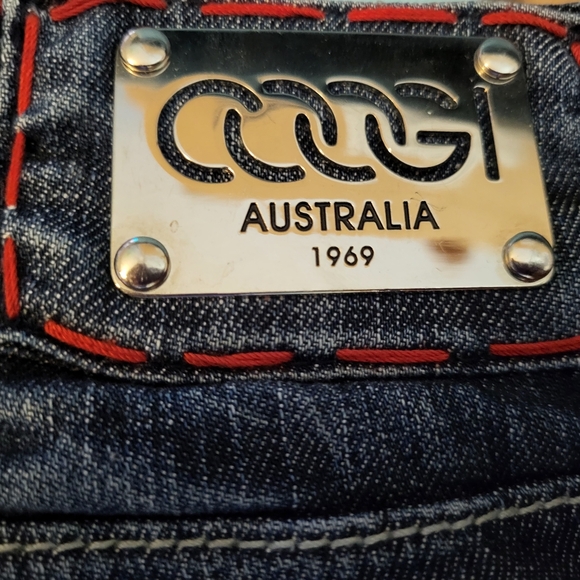 Womens Heavily Embellished Coogi Jeans sz 13/14 x 33.5 - Picture 6 of 15